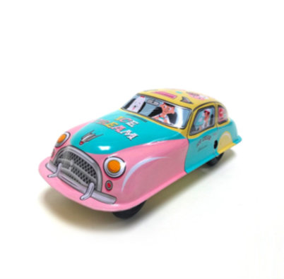 ST.John 铁皮玩具 怀旧玩具 机器车发条玩具 冰