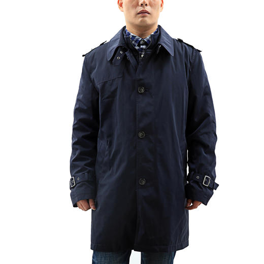 美国代购 Tommy Hilfiger 汤米 男风衣外套 1431-6656 商品图0
