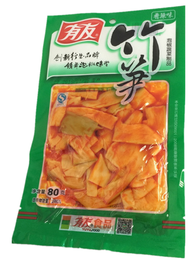 有友竹笋泡椒80g