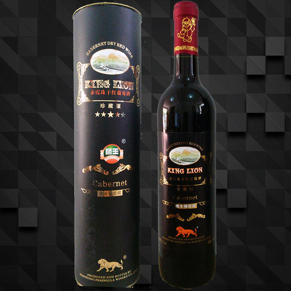狮王 赤霞珠干红葡萄酒 珍藏版 橡木桶窖藏 一箱