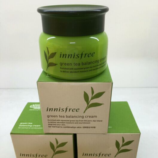 innisfree/悦诗风吟 绿茶保湿面霜 50ml qwxh