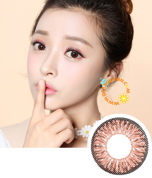 darrens classic 花漾系列 酒红色 - 桔子正品美瞳网