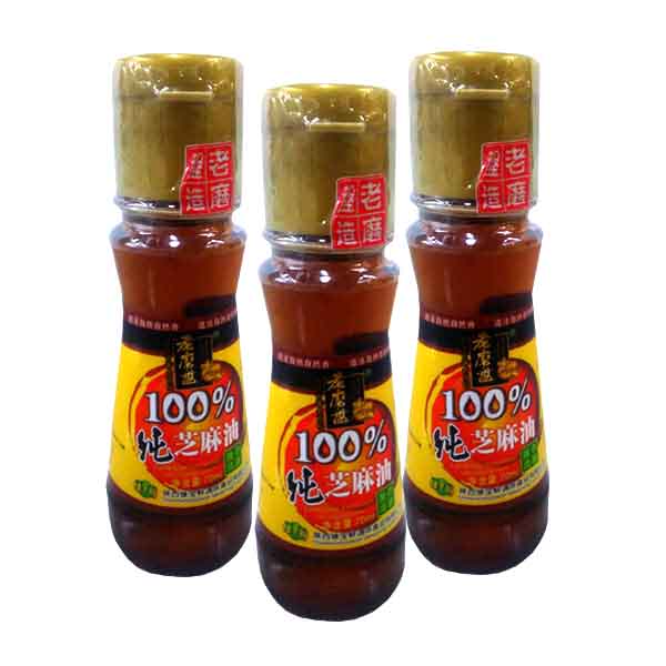 老磨盘纯芝麻香油150ml