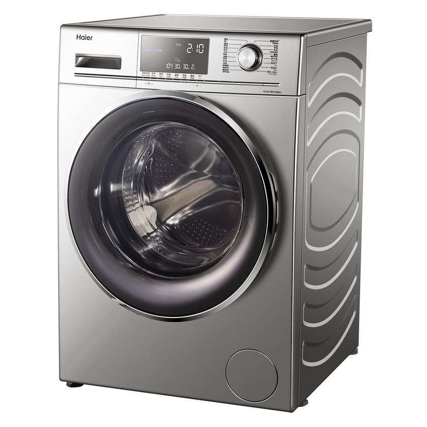 haier/海尔 xqg80-hbdx14686lu 8kg全自动变频滚筒洗衣机带烘干