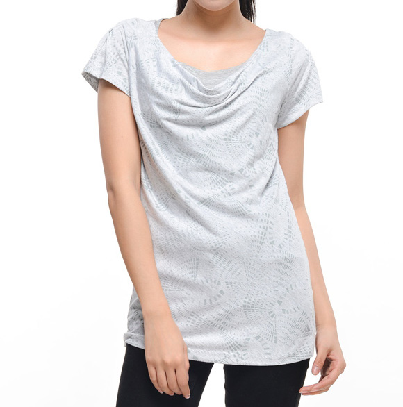 ad 女士 climalite cotton 大圆领tee 背心 2件套 短袖t恤