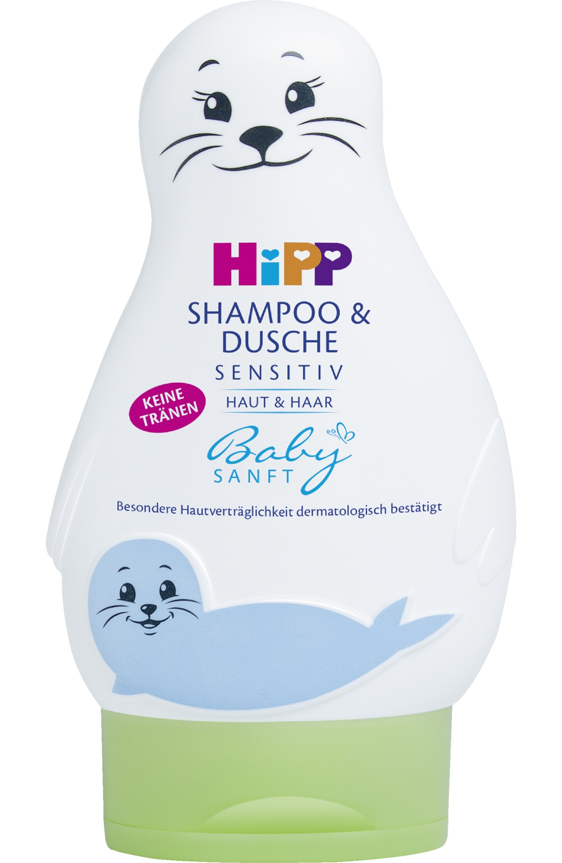 喜宝小海狮造型洗发沐浴二合一200ml hipp babysanft shampoo &