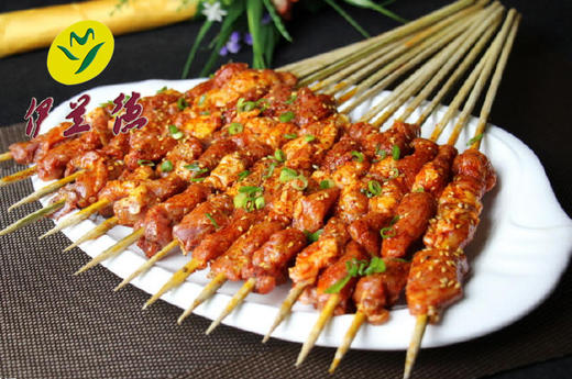 新鲜羊肉串（提前一天预定、一包25串） 商品图1