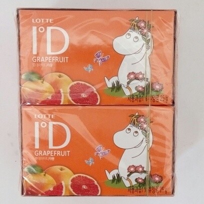 id口香糖橙子味