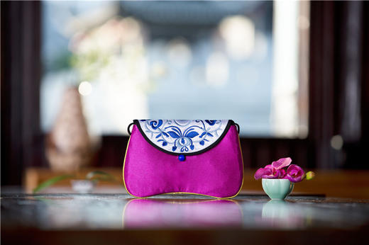 山谷居民品牌时尚苗绣小包 - 郁金/小翠/罗兰/紫薇 商品图5