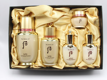 【保税直发】韩国whoo后秘贴自生三合一精华密贴套盒修复提拉紧致滋润