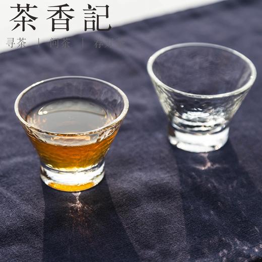 茶香记 日式锤纹玻璃品杯 玻璃品茗杯 玻璃品杯 日式功夫茶道具 商品图4
