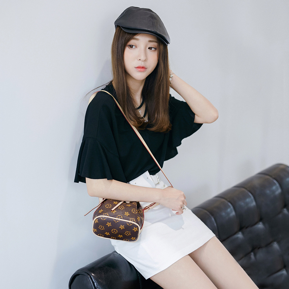 yk韩版宽松夏季女士棉t恤纯色五分袖打底衫女