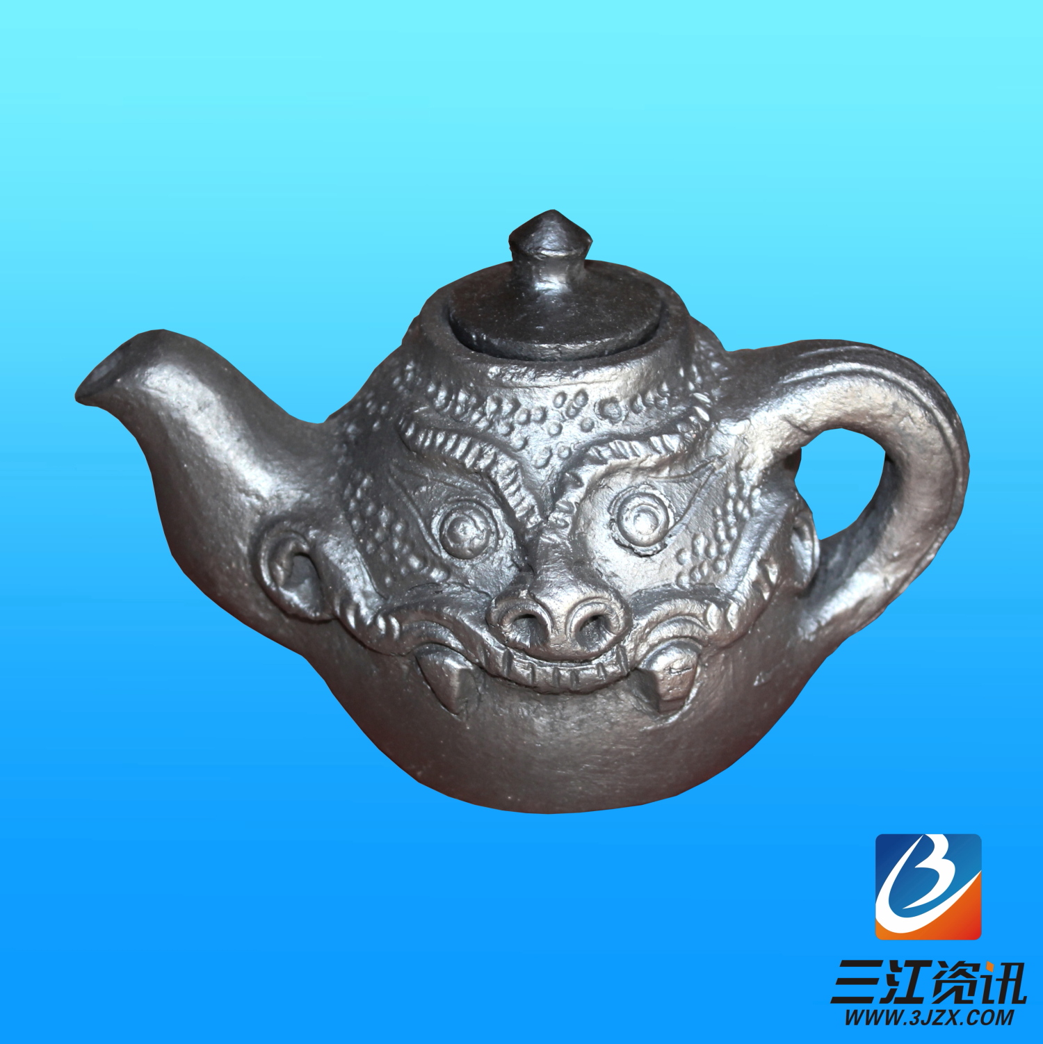 香格里拉尼西黑陶 纯手工雕刻 茶壶 家居用品 特色摆件