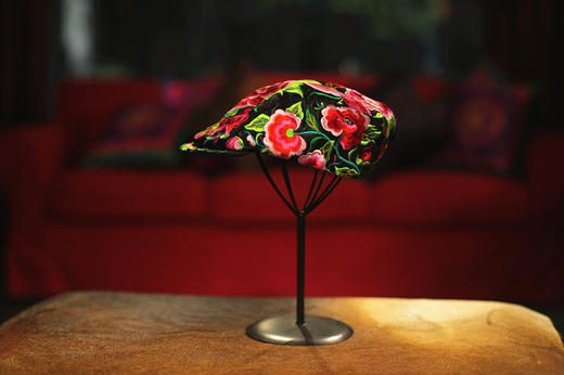 山谷居民品牌时尚苗绣帽子 - 雅栀/炫舞/灿莲/娇颜/紫鸢 商品图9