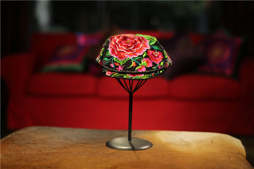 山谷居民品牌时尚苗绣帽子 - 雅栀/炫舞/灿莲/娇颜/紫鸢 商品图8