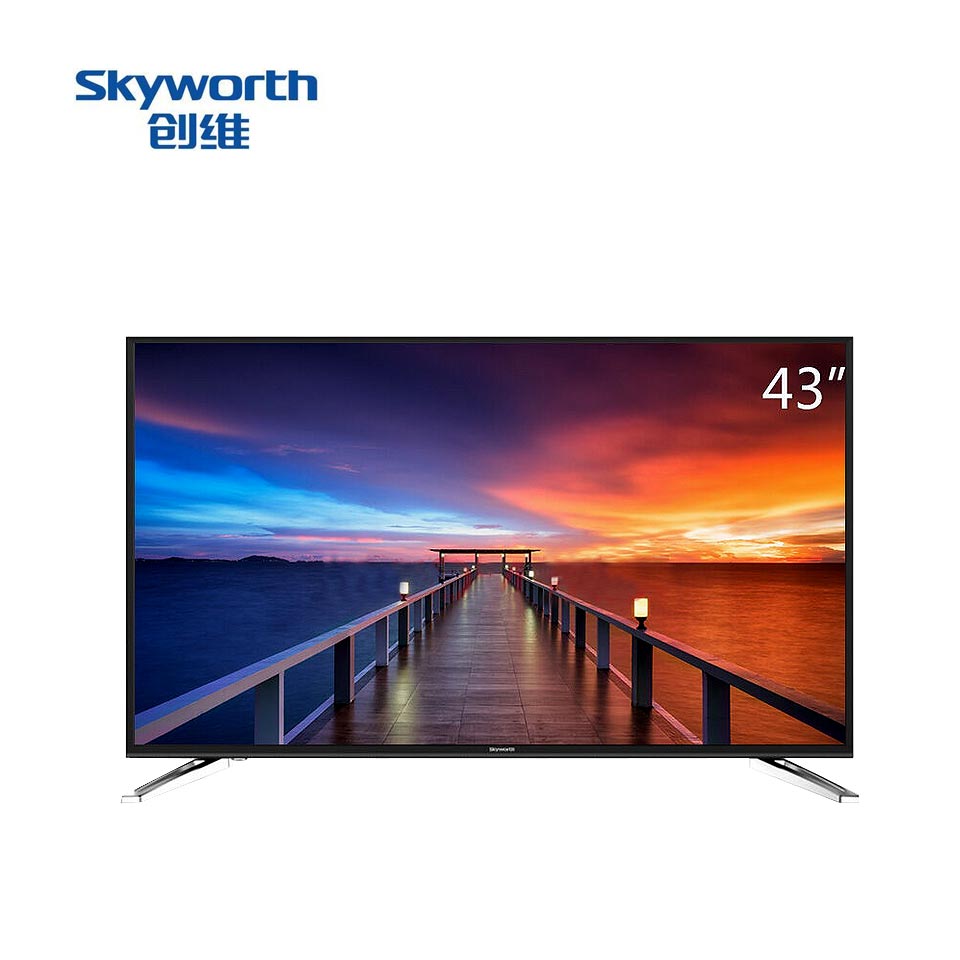 创维(skyworth)43m6 43英寸 高清智能酷开网络 液晶电视(黑色)