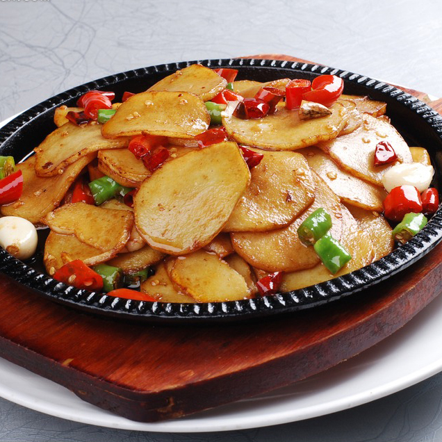 铁板土豆26元/份(粥福楼)