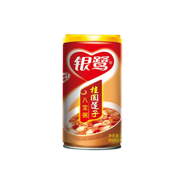 银鹭 八宝粥(含糖、低糖两种口味可选) 360ml\/