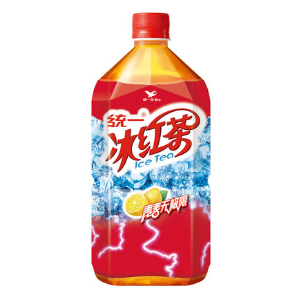 统一 冰红茶 1l/瓶 双重柠檬才够味 年轻无极限 经典