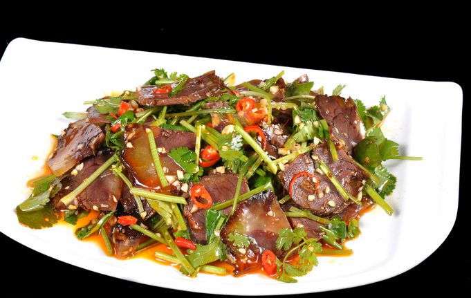 香菜拌牛肉