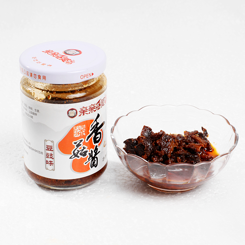 远安特产馆*亲亲马婆香菇豆鼓酱200g*1瓶 多省包邮