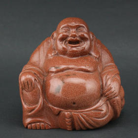 清代金星石弥勒佛