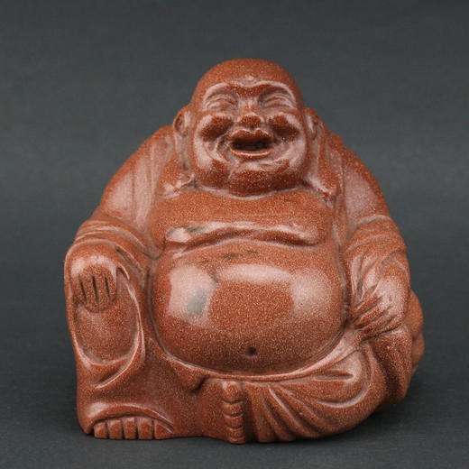 清代金星石弥勒佛 商品图0