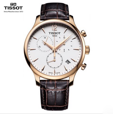 tissot/天梭手表俊雅系列商务石英男表