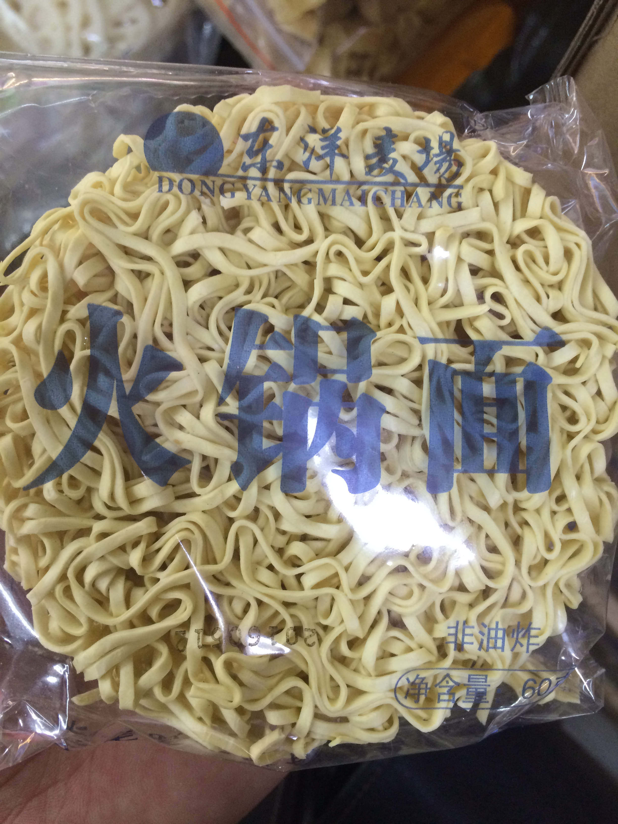 东洋麦场火锅面-60g*60包/箱