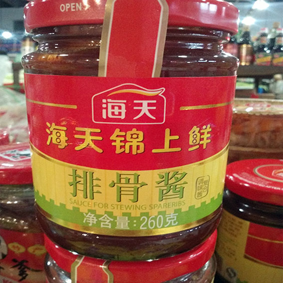海天锦上鲜 排骨酱/1瓶260 克