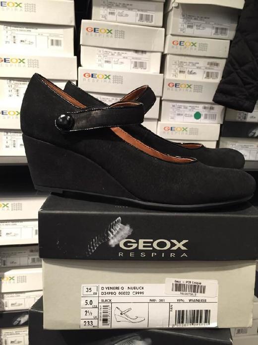 美国代购 GEOX/健乐士 女士坡跟凉鞋 D34P8Q 商品图1