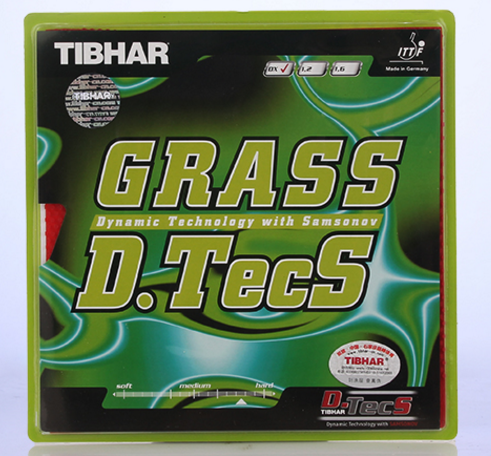 挺拔tibhar grass d.tecs 草内能 进攻型长胶套胶