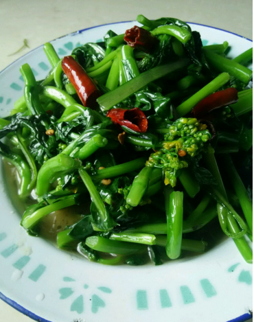 柒酒私家菜-素炒菜心 餐盒1元