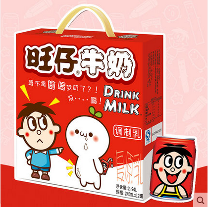 旺旺 旺仔牛奶 245ml*12罐