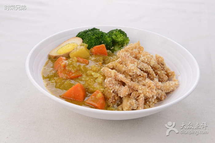 鸡柳咖哩饭