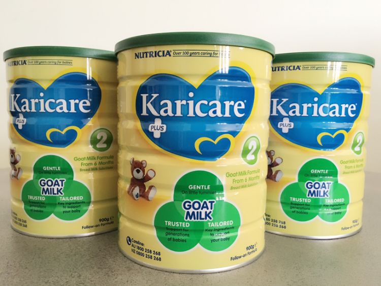karicare可瑞康婴儿羊奶粉2段 900g 三罐直邮(澳洲直邮)