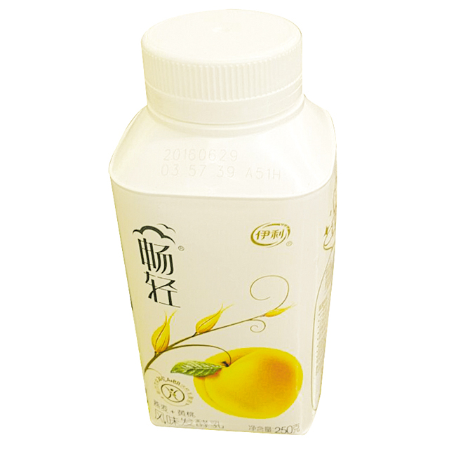 伊利畅轻有机燕麦 黄桃酸牛奶(103211)