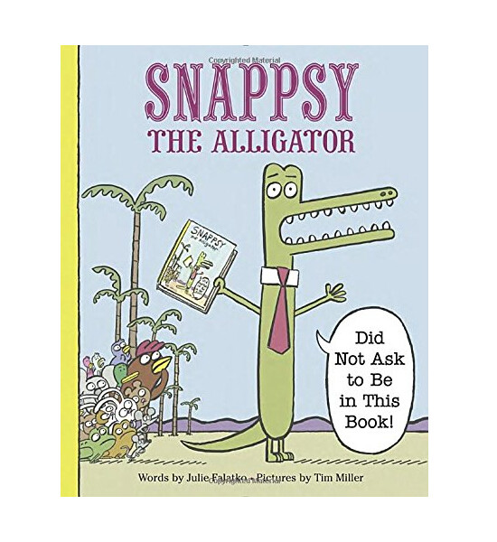 Snappsy the Alligator 英文原版儿童精装书 适合