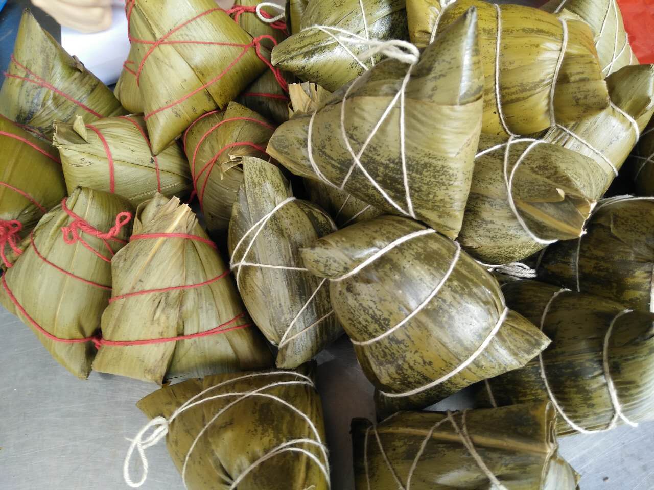 【特价】广西南宁水街黄记三角肉粽 绿豆肉粽 3元/个