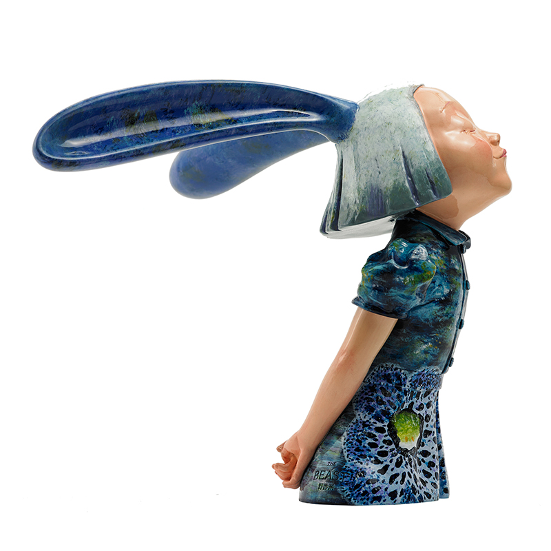 稀奇艺术限量雕塑摆件向京作品《我看到了幸福》献给莫奈雕塑桌面摆件