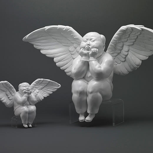 稀奇艺术限量设计师版雕塑瞿广慈作品《天使》有意者请与我们联系 商品图1