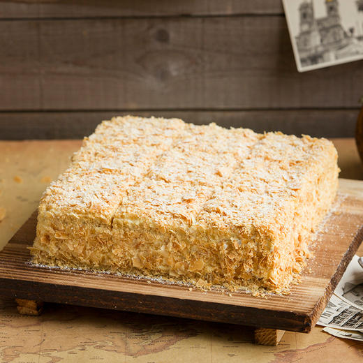 【经典热卖】芒果拿破仑下午茶，酥酥脆脆的拿破仑+香甜芒果（赣州幸福西饼蛋糕） 商品图0