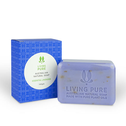 丽珀Living Pure天然香皂(薰衣草精华) 商品图3