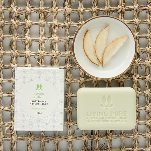 丽珀Living Pure天然香皂(法国香梨) 商品图0