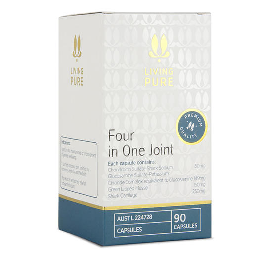 【暂售罄】丽珀4合一糖胺固骨灵90pec/瓶 商品图1