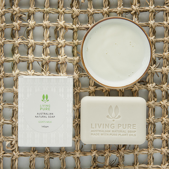 丽珀Living Pure天然香皂(山羊奶)