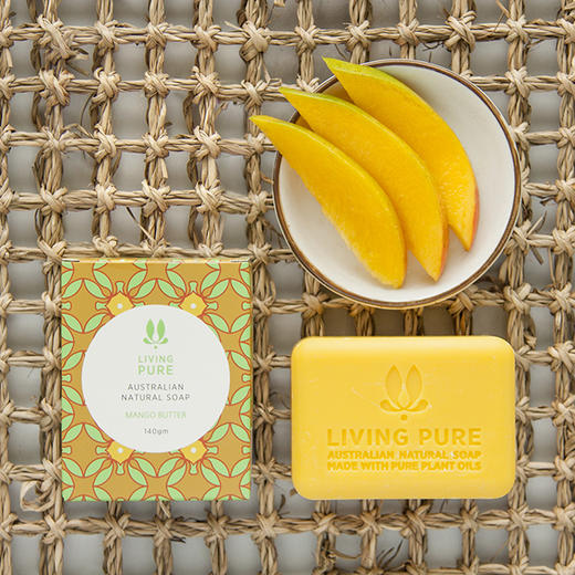 丽珀Living Pure天然香皂(芒果香型) 商品图0