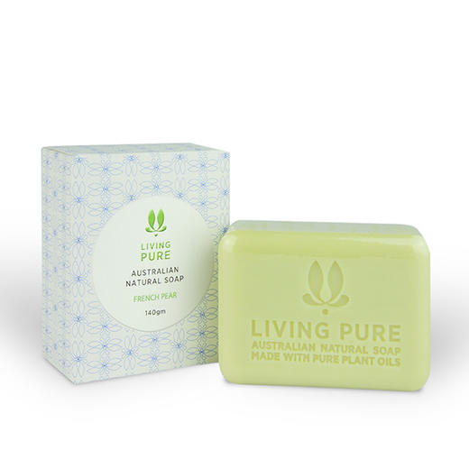 丽珀Living Pure天然香皂(法国香梨) 商品图4