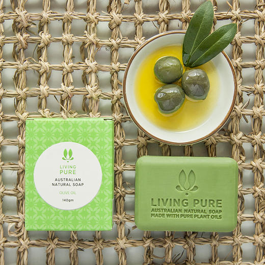 丽珀Living Pure天然香皂(橄榄油香型) 商品图0