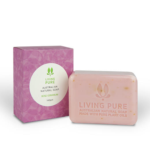 丽珀Living Pure天然香皂(香叶天竺葵) 商品图3